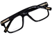 Chopard VCH341 Eyeglasses Men's Full Rim Square Shape