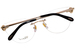 Chopard VCHF87S Eyeglasses Women's Rimless Round Shape