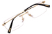 Chopard VCHG39 Eyeglasses Men's Rimless Square Shape