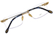 Fred FG50032U Eyeglasses Men's Rimless Rectangle Shape