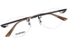 Mont Blanc MB0268O Eyeglasses Men's Rimless Oval Shape