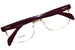 Prada Conceptual PR-65RV Eyeglasses Women's Full Rim Rectangle Shape