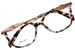 Prada PR 02ZV Eyeglasses Women's Full Rim Butterfly Shape