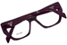 Prada PR 18WV Eyeglasses Women's Full Rim Cat Eye