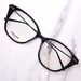 Saint Laurent SL-627 Eyeglasses Women's Full Rim Cat Eye