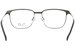 TLG Thin Light Glasses NUCP051 Eyeglasses Frame Men's Full Rim w/Clip-on