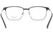 TLG Thin Light Glasses NUCP053 Eyeglasses Frame Men's Full Rim w/Clip-on