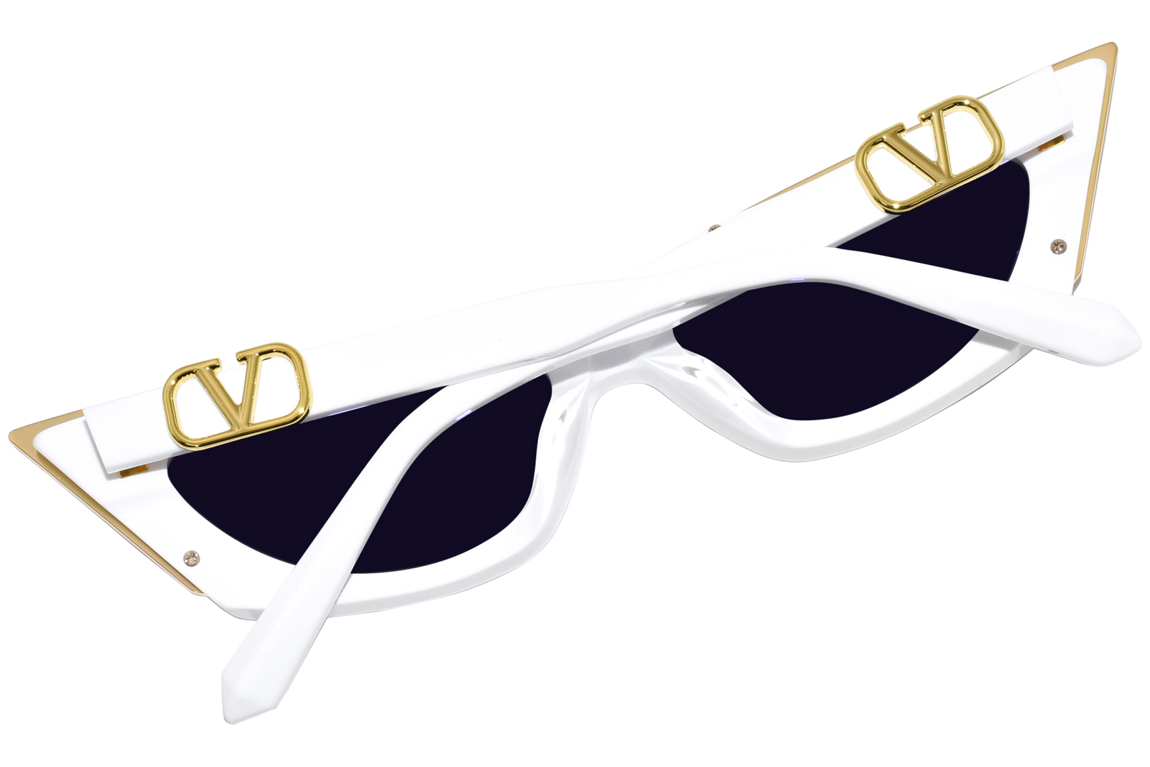 Valentino V - Goldcut - I Women Sunglasses - White