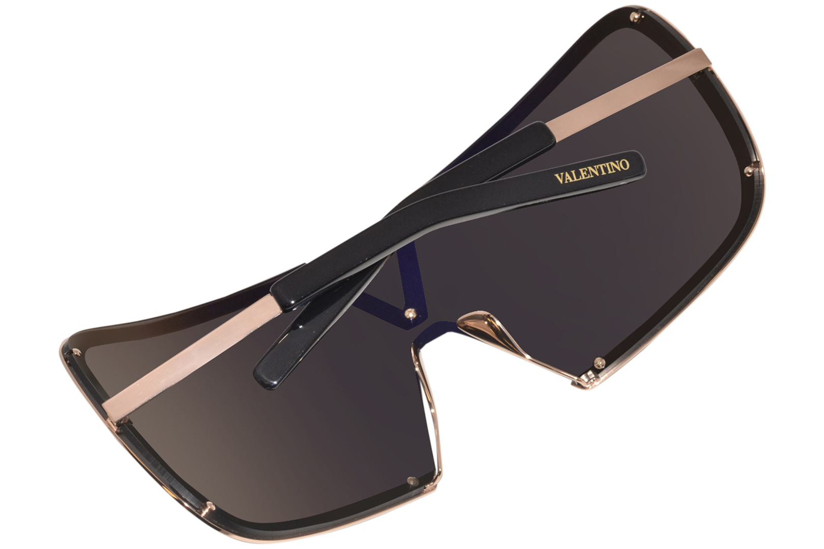 Valentino V - Romask Unisex Sunglasses - Gold