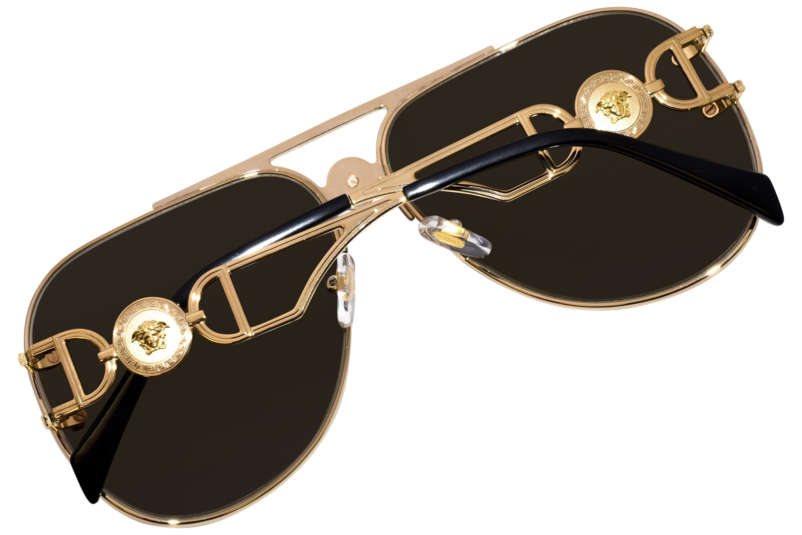 S/S 1996 Gianni Versace Ad Clear Rhinestone Medusa Sunglasses For Sale at  1stDibs | versace rhinestone sunglasses, versace sunglasses with  rhinestones, clear and gold versace glasses