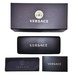 Versace Eyeglasses VE1175B Semi Rim Rectangle Shape