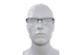 Armani Exchange AX1060 Eyeglasses Men's Semi Rim Rectangle Shape