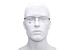 Carrera 8853 Eyeglasses Men's Rimless Rectangle Shape