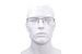 Carrera 8895 Eyeglasses Men's Semi Rim Rectangle Shape