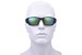 Costa Del Mar Polarized Corbina Sunglasses Men's Rectangle Shape Sport Wrap