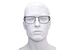 Perry Ellis PE482 Eyeglasses Men's Full Rim Rectangle Shape