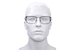 Perry Ellis PE482 Eyeglasses Men's Full Rim Rectangle Shape