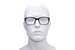 Perry Ellis PE488 Eyeglasses Men's Full Rim Rectangle Shape