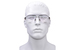 Zilli ZI60070 Eyeglasses Men's Semi Rim Rectangle Shape