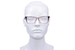 Carolina Herrera CH-0066 Eyeglasses Women's Full Rim Square Shape