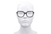 Coco Song Blue Phoenix CV298 Eyeglasses Women's Full Rim Square Shape