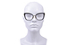 Dita Amorly DTX408-A Titanium Eyeglasses Women's Full Rim Cat Eye