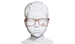 Hello Kitty HK381-1 Eyeglasses Youth Kids Girl's Full Rim Rectangle Shape