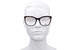 Lacoste L2884 Eyeglasses Women's Full Rim Cat Eye