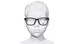 Nike 5038 Eyeglasses Youth Kids Boy's Full Rim Rectangle Shape