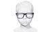 Nike 5543 Eyeglasses Youth Kids Full Rim Rectangle Shape