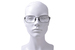 Prada PR A53V Eyeglasses Women's Full Rim Rectangle Shape