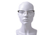 Versace VE1297 Eyeglasses Women's Semi Rim Cat Eye