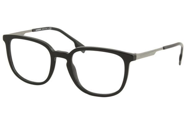 Burberry Men's Eyeglasses BE2307 BE/2307 3001 Black Full Rim Optical Frame  52mm 