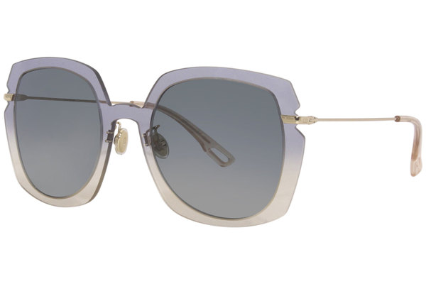  Dior Square Sunglasses Attitude 1 YQL1I Gray-Beige