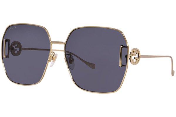 Gucci Square Sunglasses Black (GG1237SA-001-FR)