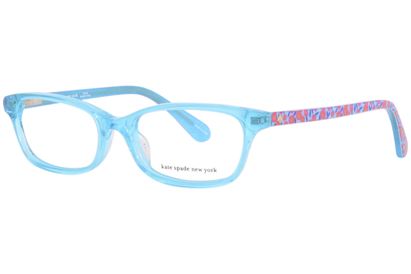 Kate Spade Abbeville C9A Eyeglasses Youth Girl's Red Full Rim 48mm ...