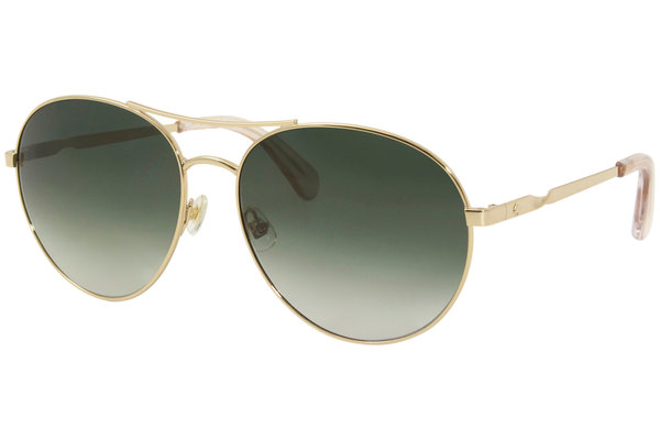 Kate Spade Joshelles 086ha Sunglasses Womens Havana Silverbrown Gradient Lens 6234