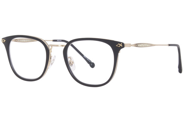 Matsuda M3113 Eyeglasses Men's Full Rim Square Shape | EyeSpecs.com