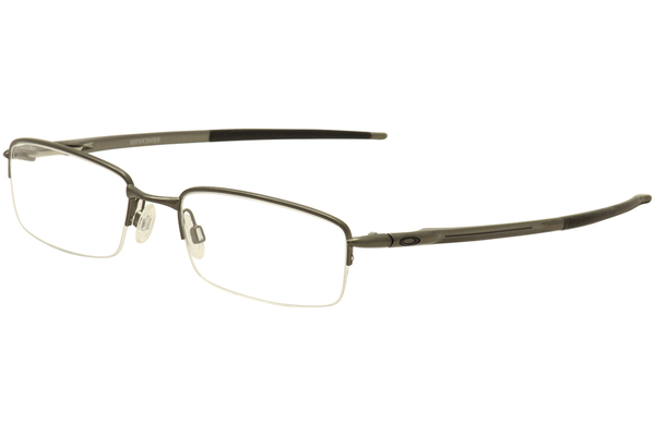 Oakley Rhinochaser OX3111 02 Eyeglasses Men's Satin Black/Grey Optical  Frame 