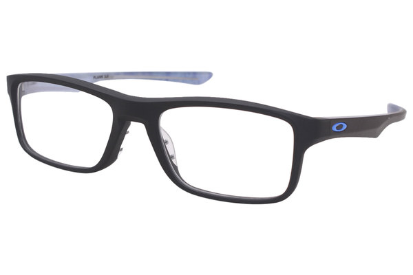 Oakley OX8081-01 Men's Eyeglasses Satin Black/Blue Full Rim Optical Frame  53mm 