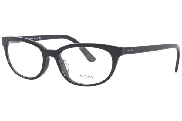 Prada Catwalk VPR13V-F 1AB-1O1 Eyeglasses Women's Black Full Rim 53-17-145  