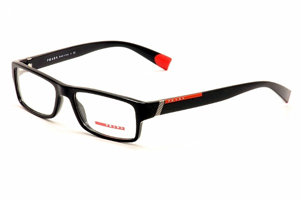 Prada Linea Rossa Eyeglasses VPS03C VPS 03C Rectangle Optical Frame EyeSpecs