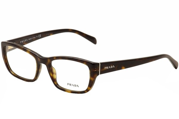 Prada Heritage PR-18OV 07E1O1 Eyeglasses Women's Black Full Rim 54-18 ...