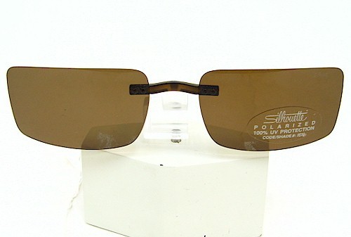 SILHOUETTE Dimension 5076 Polarized Clip On