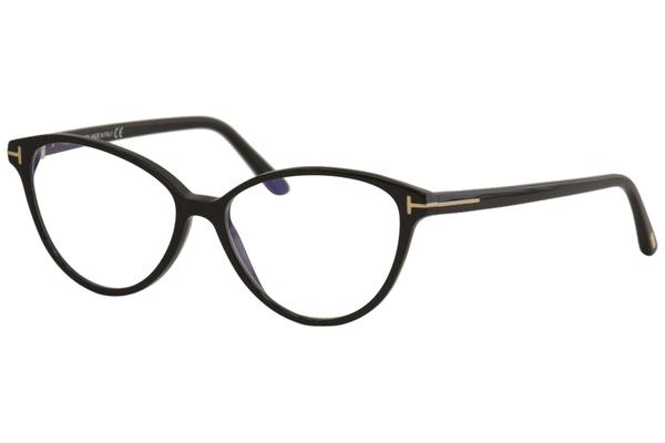 Tom Ford Eyeglasses TF5545-B TF/5545/B 001 Black Full Rim Optical Frame  53mm 