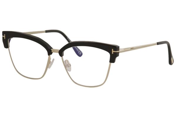 Tom Ford Women's Eyeglasses TF5547-B TF/5547/B Full Rim Optical Frame ...