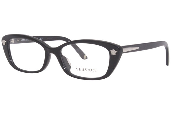 Versace 3159-A Eyeglasses Frame Men's Rectangular | EyeSpecs.com