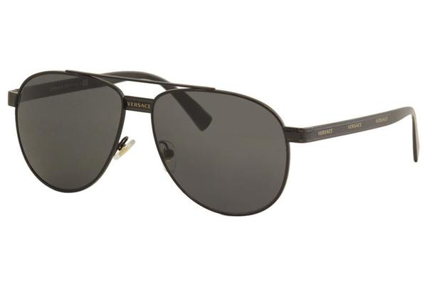 Versace Men's VE2209 VE/2209 Fashion Pilot Sunglasses | EyeSpecs.com