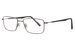 Flexon H6013 033 Reading Glasses Men's Gunmetal Full Rim Rectangular 54