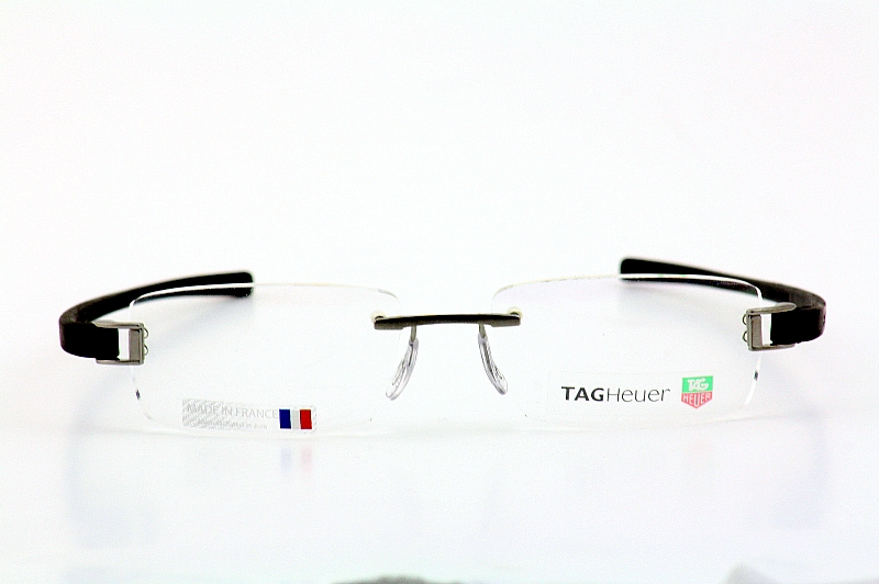 Tag Heuer 7104 011 Eyeglasses Black Tagheuer Optical Frame